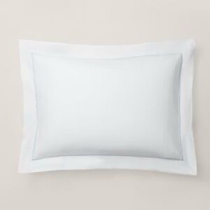 Ralph Lauren Organic Cotton Percale Palmer
Standard Sham in Pale Sky Blue